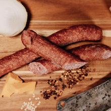 Jalapeno Cheddar Beef Sausage